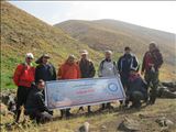 صعود گروه کوهنوردی شرکت آب وفاضلاب آذربایجان شرقی به رشته کوه سهند 