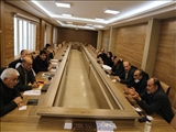 جلسه خیرین آبرسان با مدیران شرکت آبفای استان آذربایجان شرقی