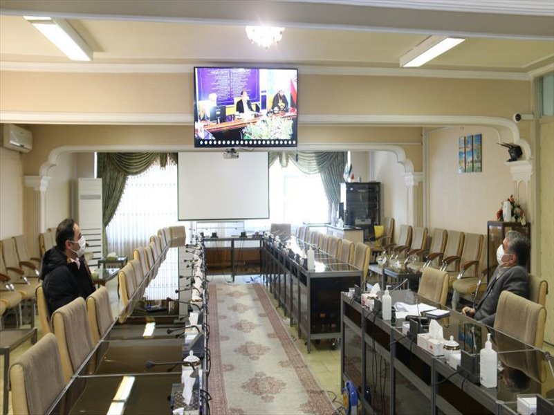1-شرکت در ویدئو کنفرانس امر به معروف و نهی از منکر وزارت نیرو