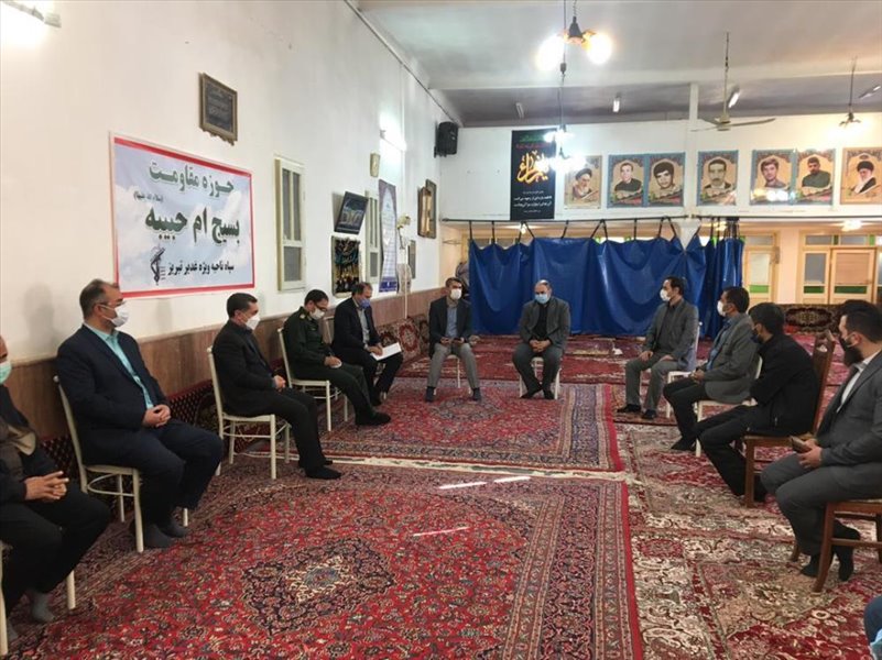 1-برگزاری میز خدمت فتح آباد تبریز