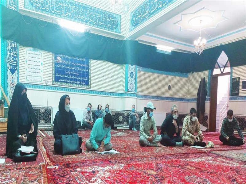 1- برگزاری میز خدمت کوی قربانی تبریز