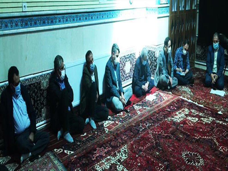 5-برگزاری میز خدمت کوی قربانی تبریز