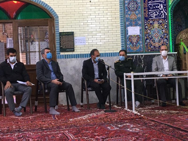 2-برگزاری میز خدمت شمس آباد تبریز