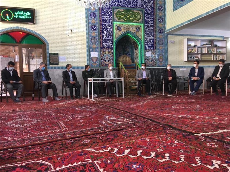 4-برگزاری میز خدمت شمس آباد تبریز
