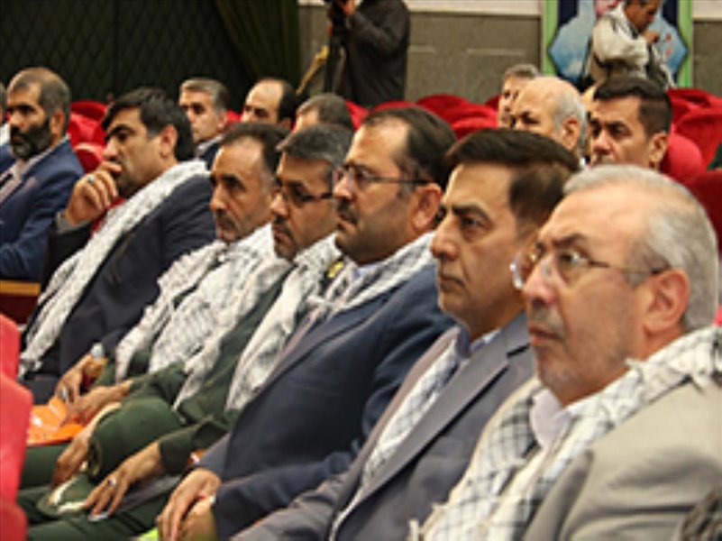 مراسم تجلیل از خادمین شهدا - راهیان نور