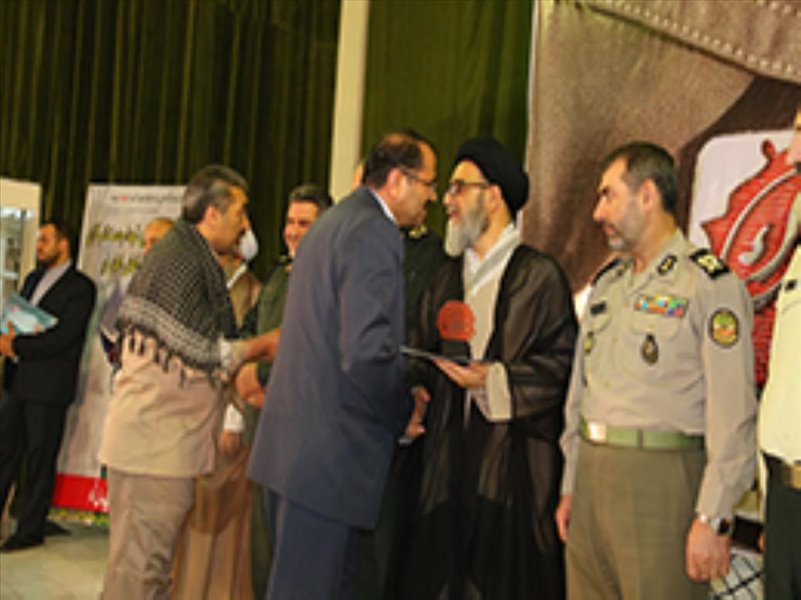 مراسم تجلیل از خادمین شهدا - راهیان نور