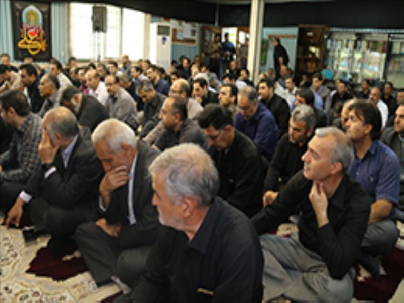 برگزاری مراسم شهادت حضرت علی (ع) در نمازخانه شرکت 