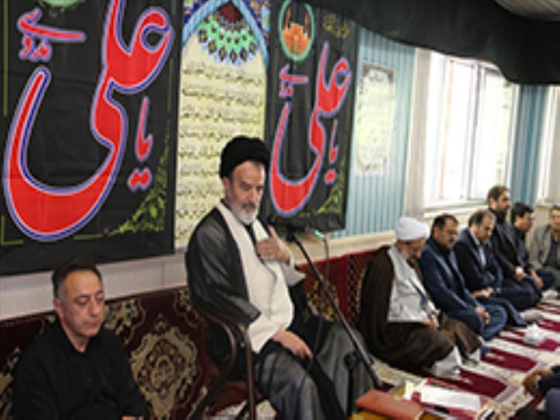 برگزاری مراسم شهادت حضرت علی (ع) در نمازخانه شرکت