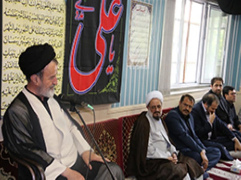 برگزاری مراسم شهادت حضرت علی (ع) در نمازخانه شرکت