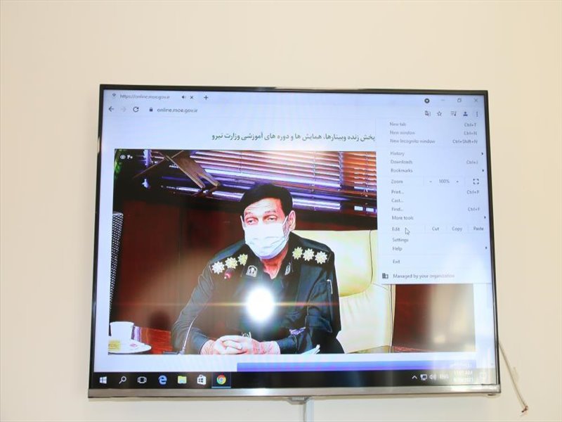 7-شرکت همکاران در ویبنار بسیج وزارت نیرو در هفته دفاع مقدس