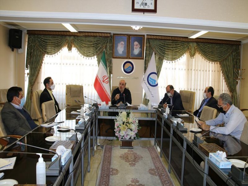4-برگزاری جلسه پدافند غیر عامل با سخنرانی دکتر قادری در سالن کنفرانس شرکت آب وفاضلاب استان