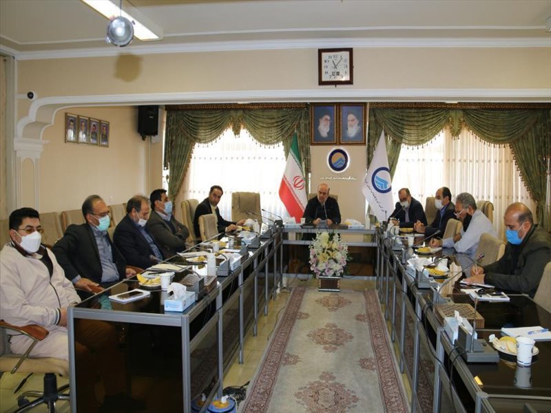 5-برگزاری جلسه پدافند غیر عامل با سخنرانی دکتر قادری در سالن کنفرانس شرکت آب وفاضلاب استان