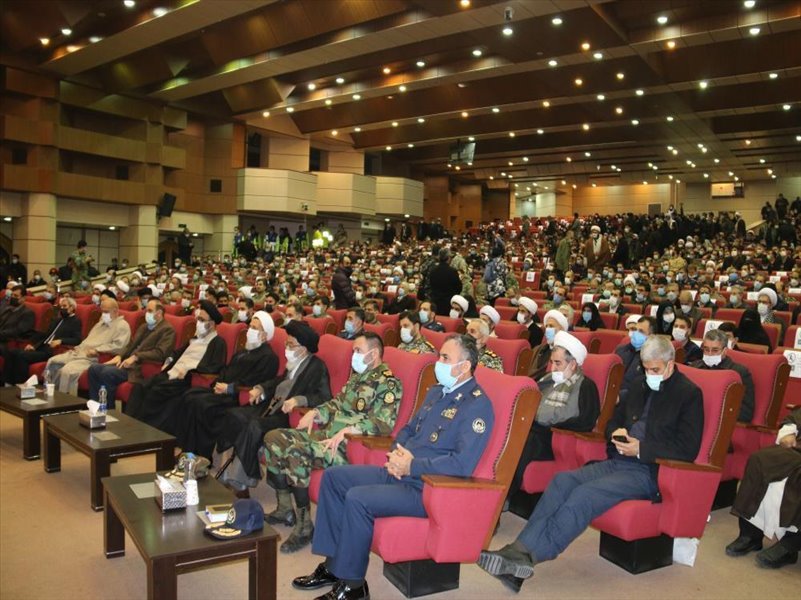 4-شرکت همکاران در مراسمی به مناسبت نهم دی در مصلی اعظم تبریز