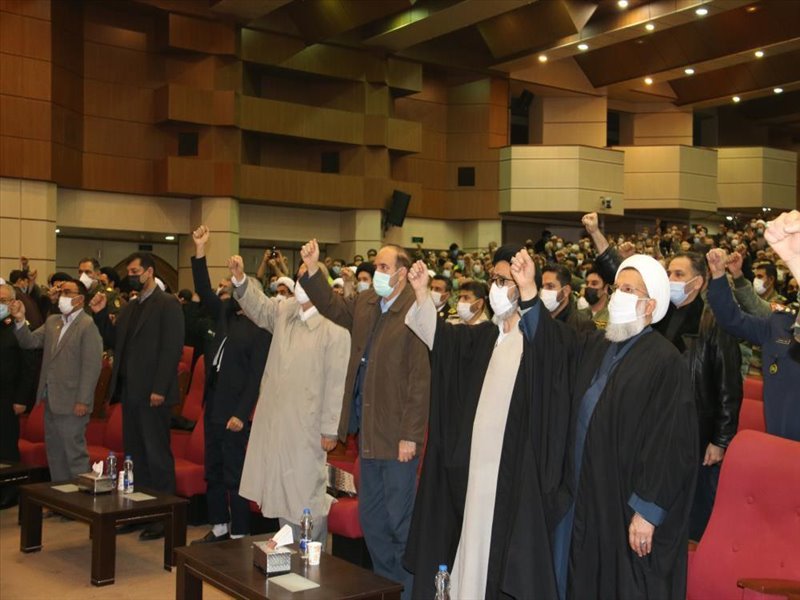 5-شرکت همکاران در مراسمی به مناسبت نهم دی در مصلی اعظم تبریز
