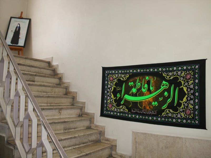 8-نصب بنر شهادت حضرت زهرا (س) و دومین سالگرد شهادت سردار حاج قاسم سلیمانی