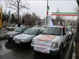 5-شرکت همکاران شرکت آب و فاضلاب استان در راهپیمایی 22 بهمن 1400