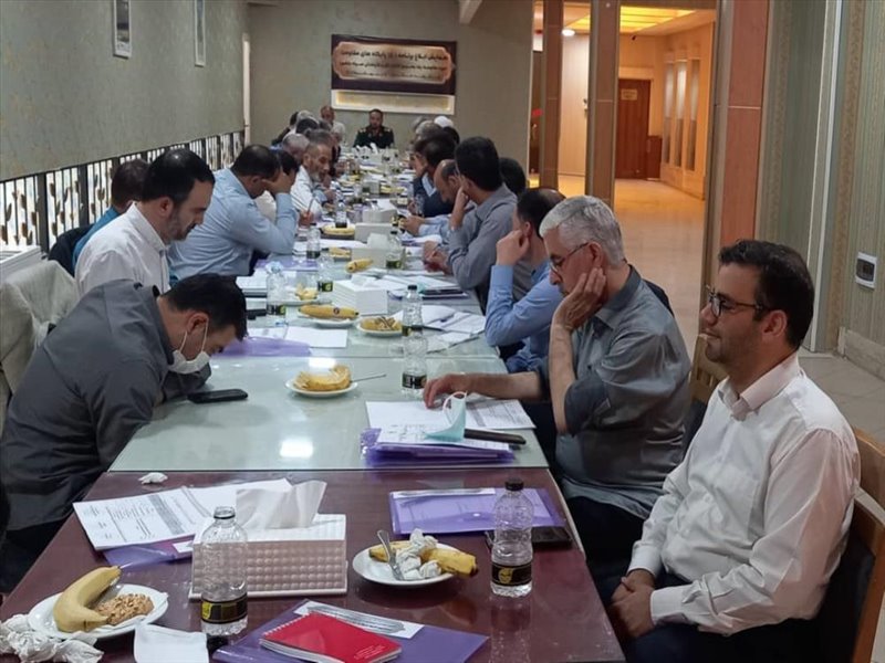 2-شرکت در همایش ابلاغ برنامه های 1401پایگاههای حوزه بسیج یک کارمندی مشهد مقدس