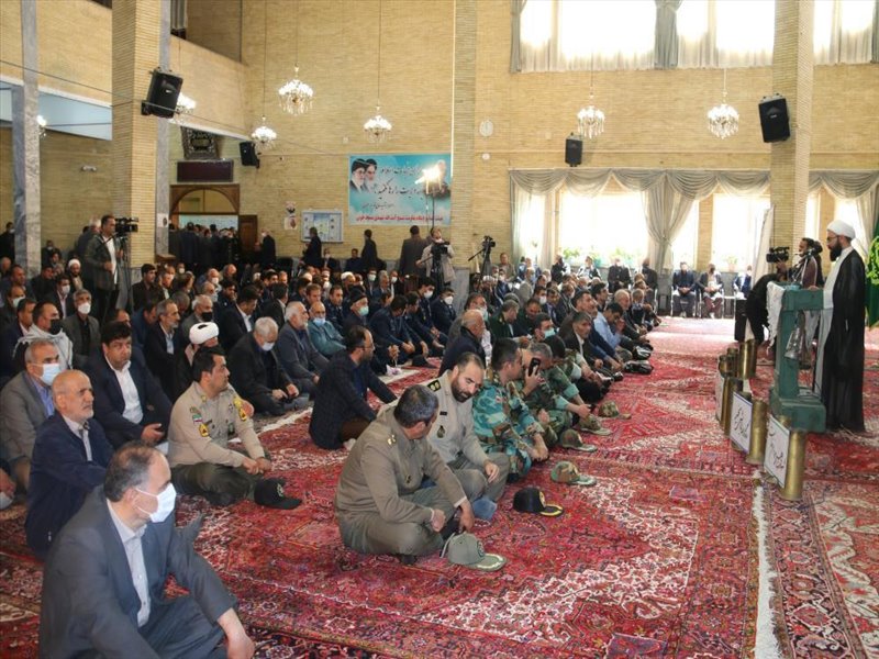 2-شرکت همکاران در یاد واره شهدای جهاد سازندگی در مسجد طوبی تبریز