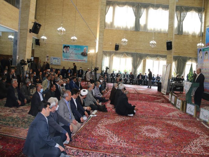 5-شرکت همکاران در یاد واره شهدای جهاد سازندگی در مسجد طوبی تبریز