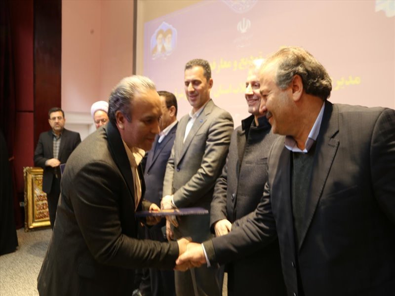 مراسم معارفه مهندس سلیمانی مدیرعامل شرکت آب و فاضلاب استان آذربایجان شرقی