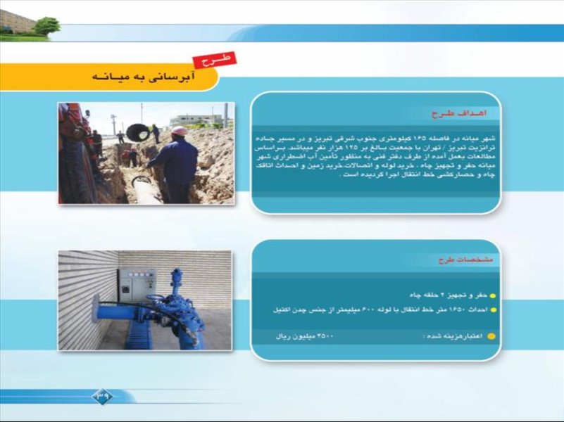 فعالیت های شرکت در سال 1388