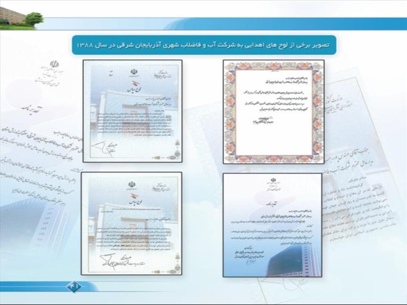 فعالیت های شرکت در سال 1388