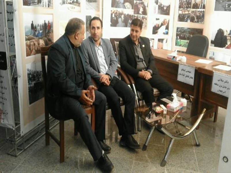 1- شرکت در افتتاح نمایشگاه هفته دفاع مقدس در سال1398