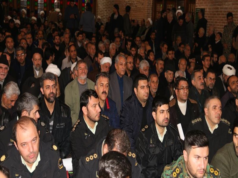 3-شرکت در مراسم سردار شهید سلیمانی در مسجد جامع تبریز