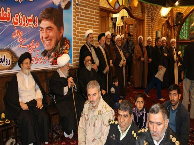 6-شرکت در مراسم سردار شهید سلیمانی در مسجد مقبره تبریز