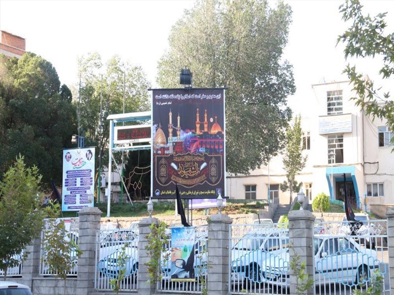 6-نصب بنر و فضا سازی ایام محرم و صفر