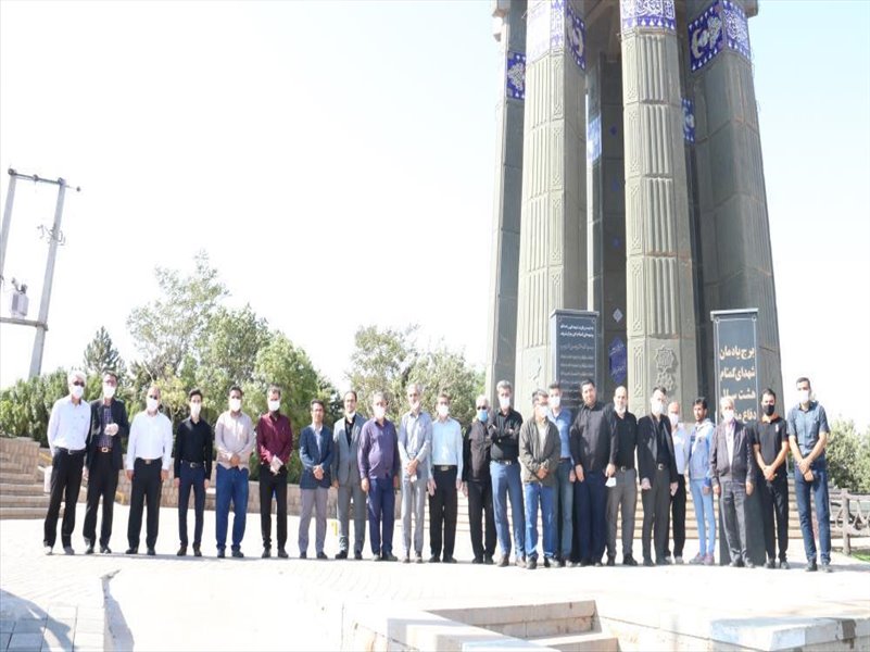 1-زیارت مزار شهدای گمنام کوه عون ابن علی و برگزاری زیارت عاشورا به مناسبت شهادت حضرت رقیه 