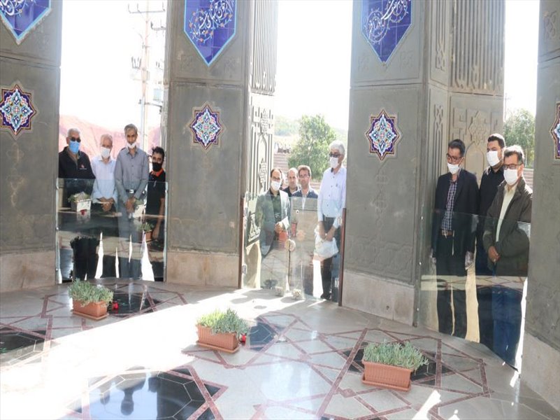 2-زیارت مزار شهدای گمنام کوه عون ابن علی و برگزاری زیارت عاشورا به مناسبت شهادت حضرت رقیه 