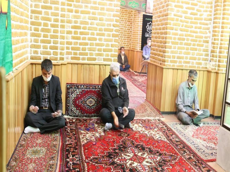 3-زیارت مزار شهدای گمنام کوه عون ابن علی و برگزاری زیارت عاشورا به مناسبت شهادت حضرت رقیه 