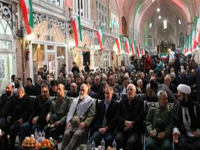 شرکت در مراسمی به مناسبت قیام بیست و نهم بهمن تبریز