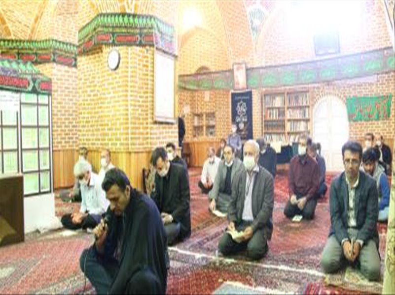 زیارت مزار شهدای گمنام کوه عون ابن علی و برگزاری زیارت عاشورا به مناسبت شهادت حضرت رقیه 