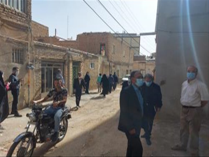 برگزاری میز خدمت کوی قربانی تبریز