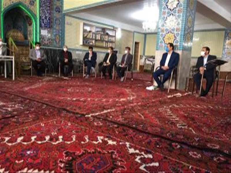 برگزاری میز خدمت شمس آباد تبریز