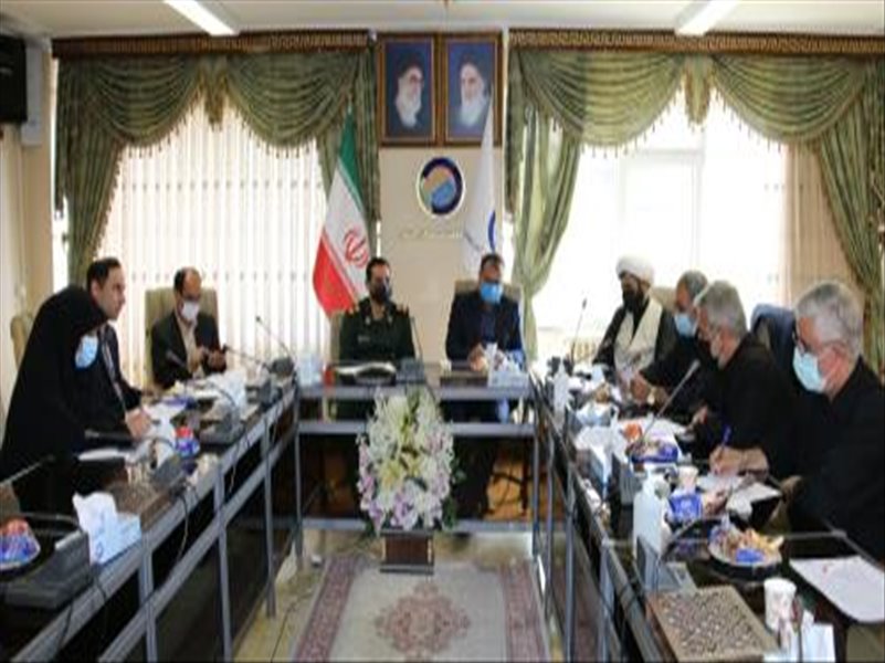 بازدید حوزه یک کارمندی سپاه عاشورا از عملکرد پایگاه مقاومت شرکت آب و فاضلاب استان