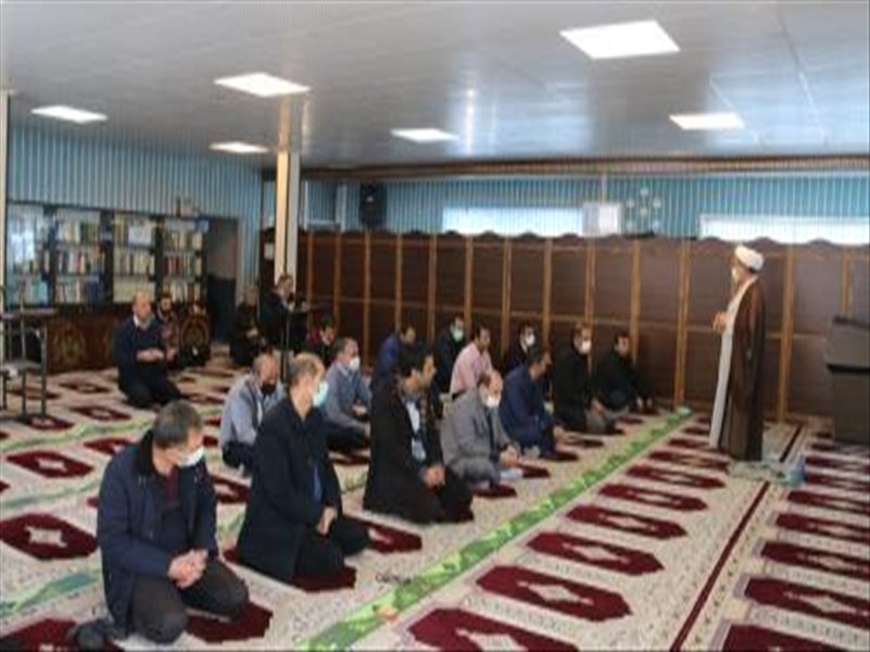 سخنرانی مابین صلاتین امام جماعت شرکت به مناسبت میلاد حضرت زهرا (س)