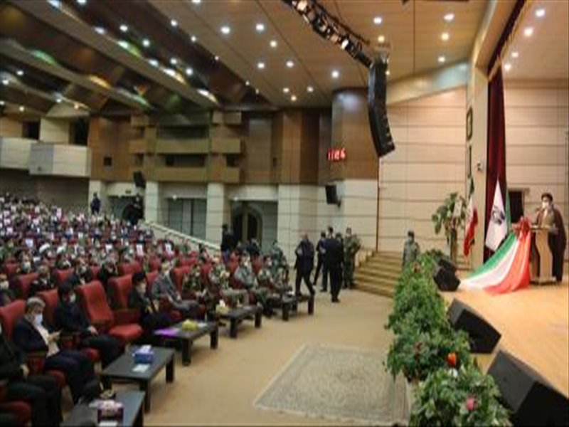 شرکت همکاران در مراسمی به مناسبت دهه مبارک فجر در مصلی اعظم تبریز