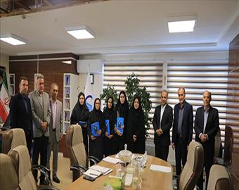 تجلیل از بانوان باحجاب همکار شرکت آب و فاضلاب آذربایجان شرقی