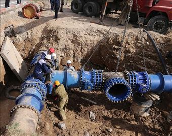 ۳۱۰ کیلومتر توسعه و اصلاح شبکه آبرسانی در آذربایجان شرقی