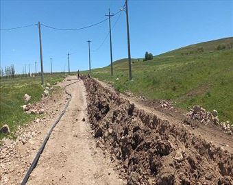 توسعه شبکه آب شرب روستای وردین اهر در استان آذربایجان شرقی به پایان رسید