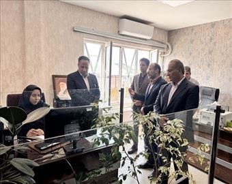 بازدید مدیرعامل شرکت مهندسی آبفای کشور از سامانه ارتباط مردمی ۱۲۲، مرکز CRM و سامانه تله‌متری آبفای آذربایجان شرقی