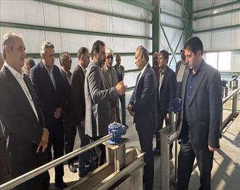 بازدید معاون مهندسی و توسعه شرکت مهندسی آب و فاضلاب کشور از روند عملیات اجرایی مدول دوم تصفیه‌خانه فاضلاب تبریز